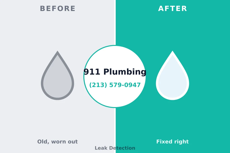 Before and after: plumbing company Winnfield, LA